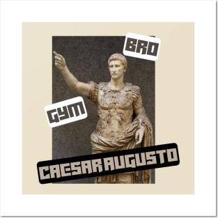 Gym bro Caesar Augusto Posters and Art